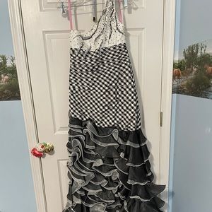 High-low, fun dress